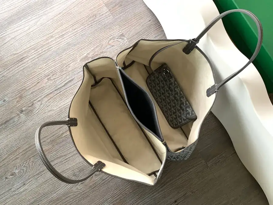 Goyard Isabelle Bag Made of Goyardine Canvas, Timeless and Lightweight
