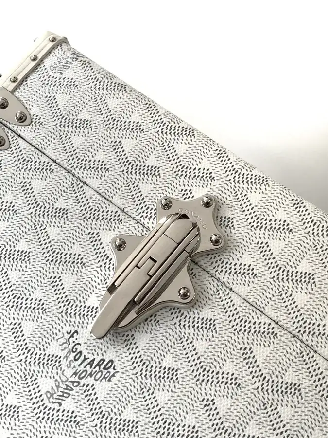 Goyard Cassette Heritage Hard Suitcase