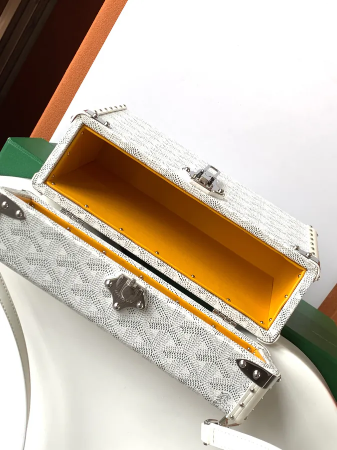 Goyard Cassette Heritage Hard Suitcase
