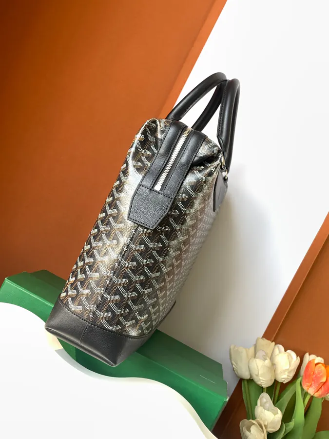 Cisaln Briefcase Goyard Travel Art