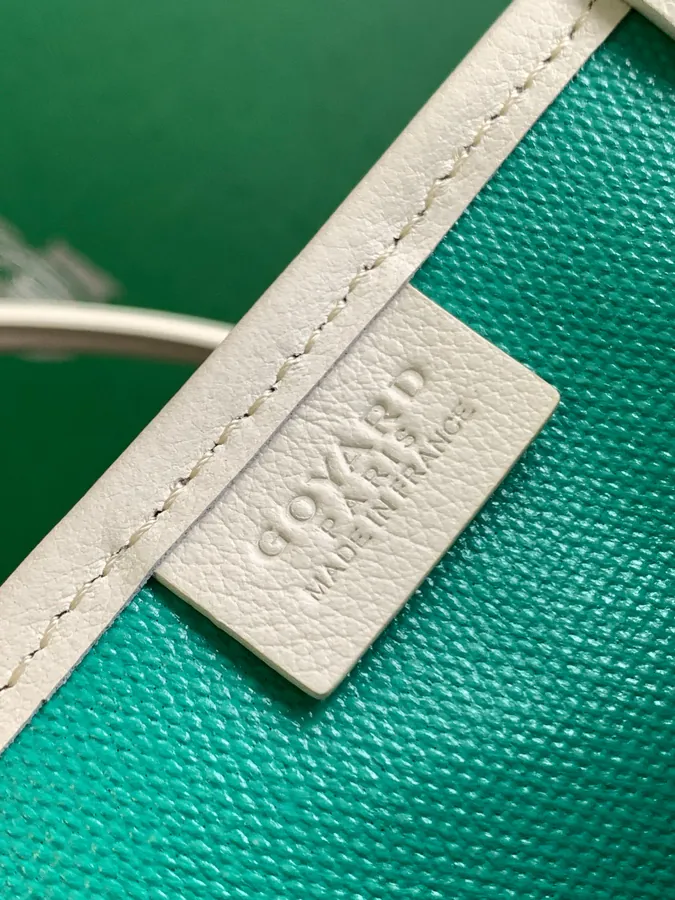 Green Turquoise & Crown Personalized Bag