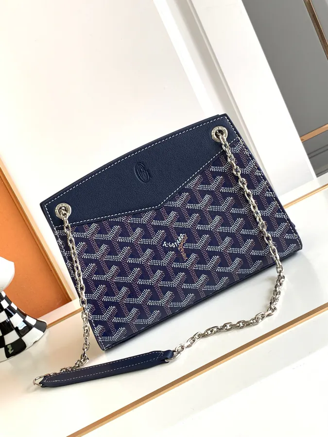 Rouette Mini Bag with Chain and Adjustable Strap