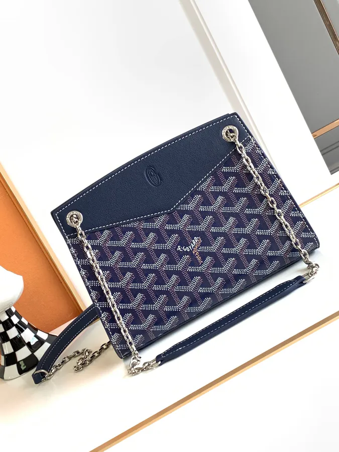 Rouette Mini Bag with Chain and Adjustable Strap