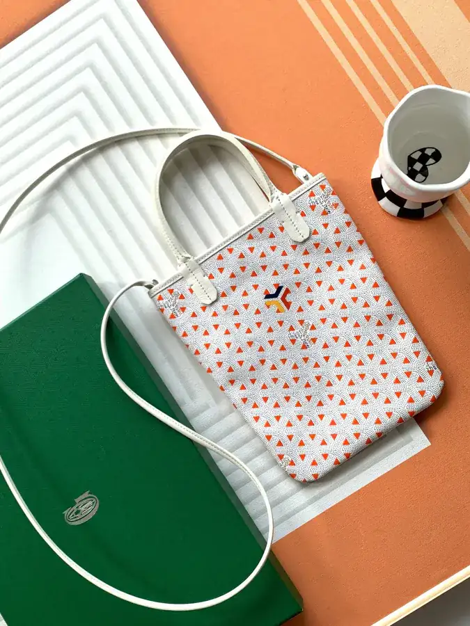 Customized Orange & Tri Logo Berge Bag II
