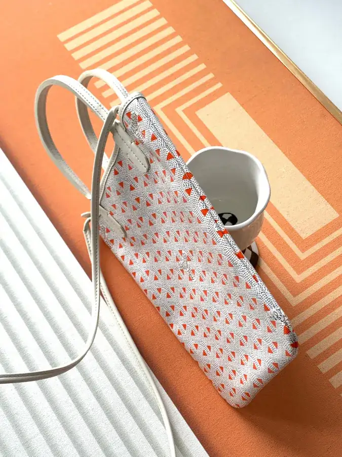 Customized Orange & Tri Logo Berge Bag II