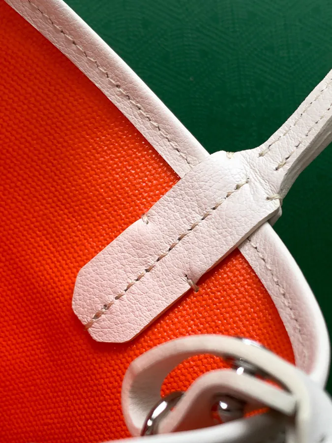 Customized Orange & Tri Logo Berge Bag II