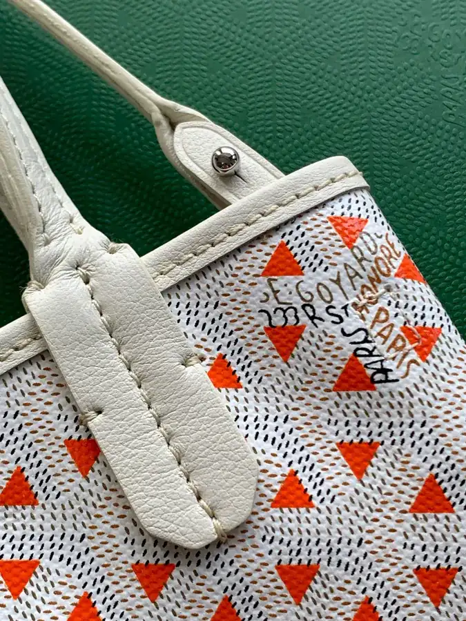 Customized Orange & Tri Logo Berge Bag II