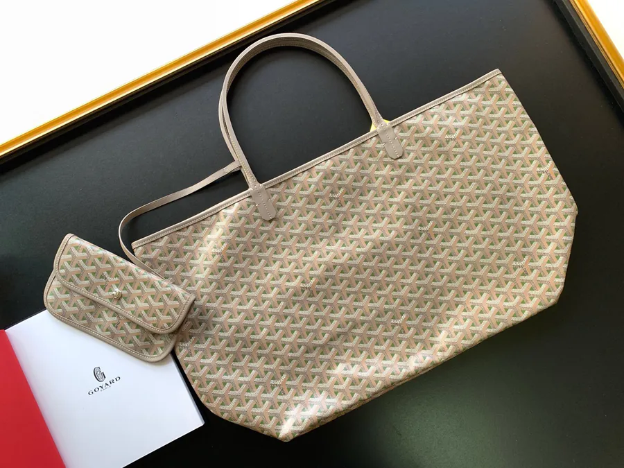 Saint Louis 170th Anniversary Goyard Green Tote