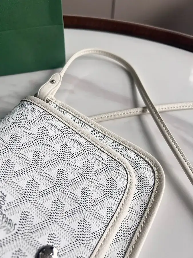 Goyard Envelope Bag Premium Italian Calfskin, Adjustable Strap, Versatile Design