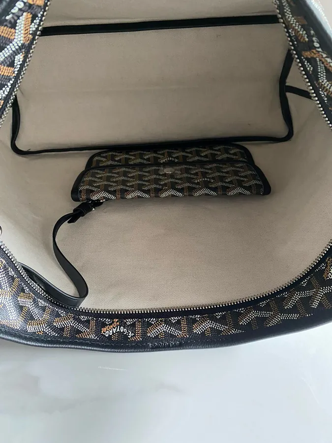 Goyard Hobo Shopping Bag Bohemian Style, Semi Handmade
