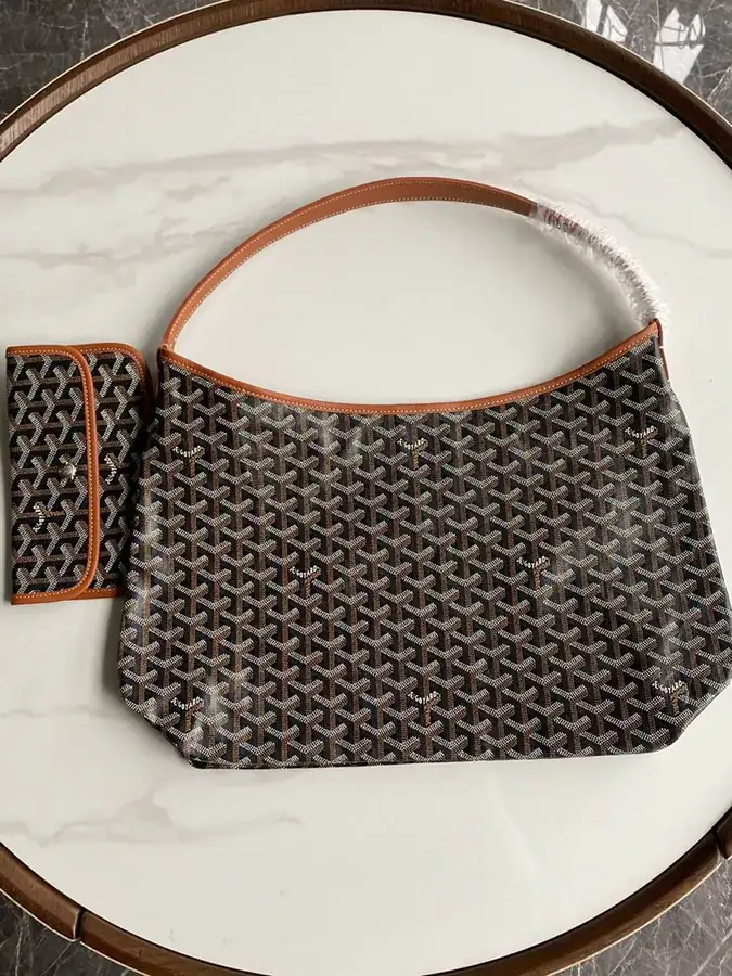 Goyard Hobo Shopping Bag Bohemian Style, Semi Handmade