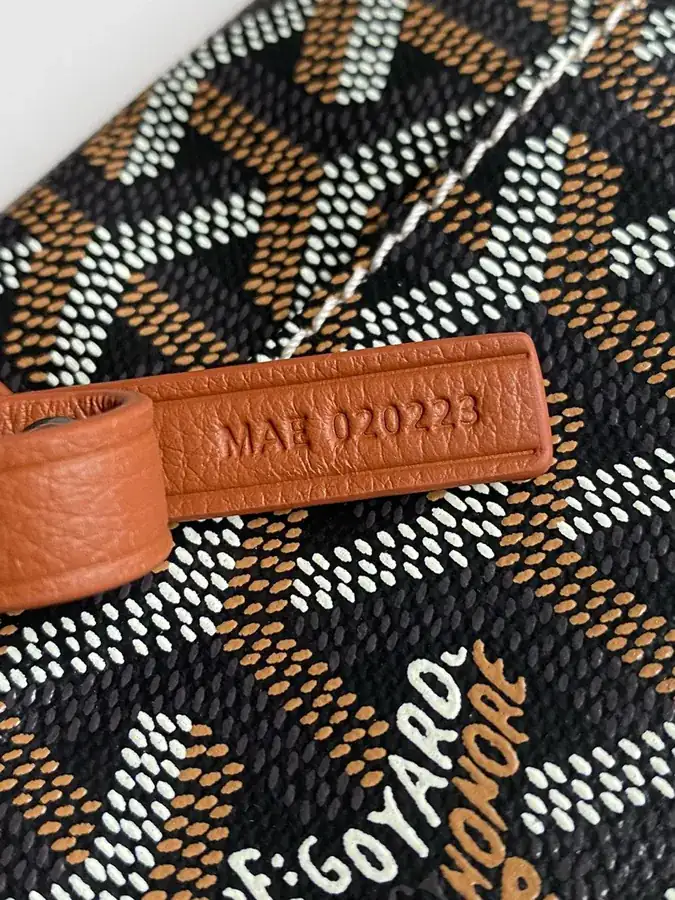 Goyard Hobo Shopping Bag Bohemian Style, Semi Handmade