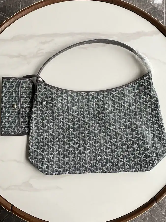Goyard Hobo Shopping Bag Bohemian Style, Semi Handmade