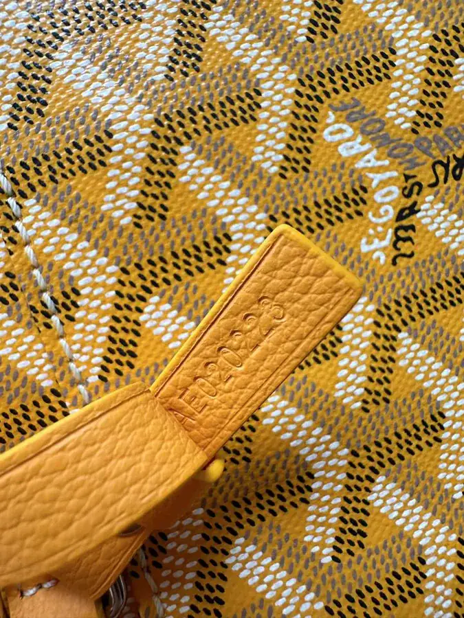 Goyard Hobo Shopping Bag with Artois Pattern and Linen Lining