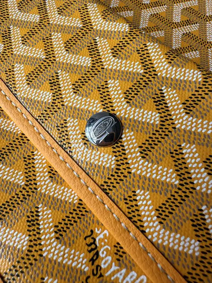 Goyard Hobo Shopping Bag with Artois Pattern and Linen Lining