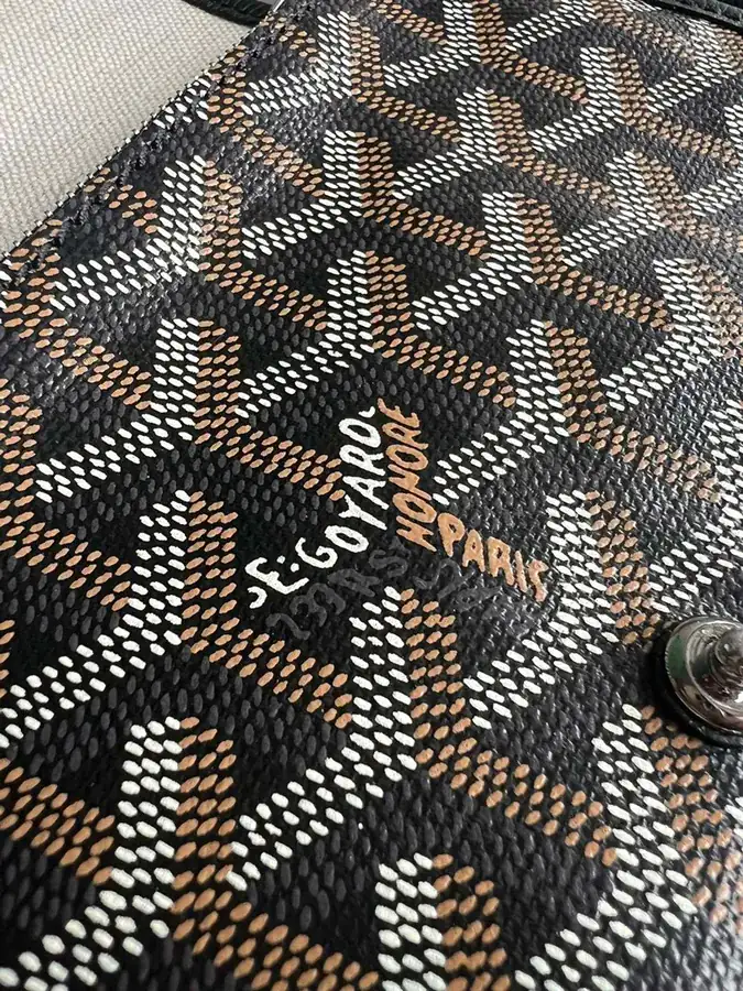 Goyard Envelope Bag Premium Italian Calfskin, Adjustable Strap, Versatile Design