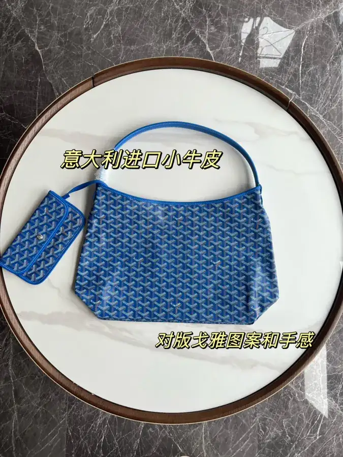 Goyard Hobo Shopping Bag Bohemian Style, Semi Handmade