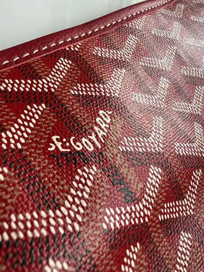 Goyard Hobo Shopping Bag Bohemian Style, Semi Handmade