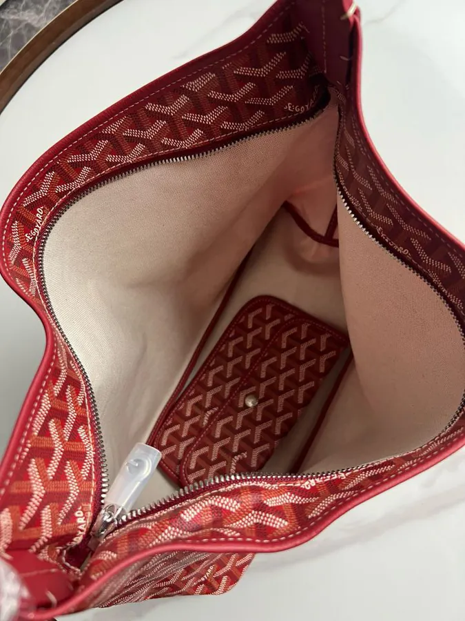 Goyard Hobo Shopping Bag Bohemian Style, Semi Handmade