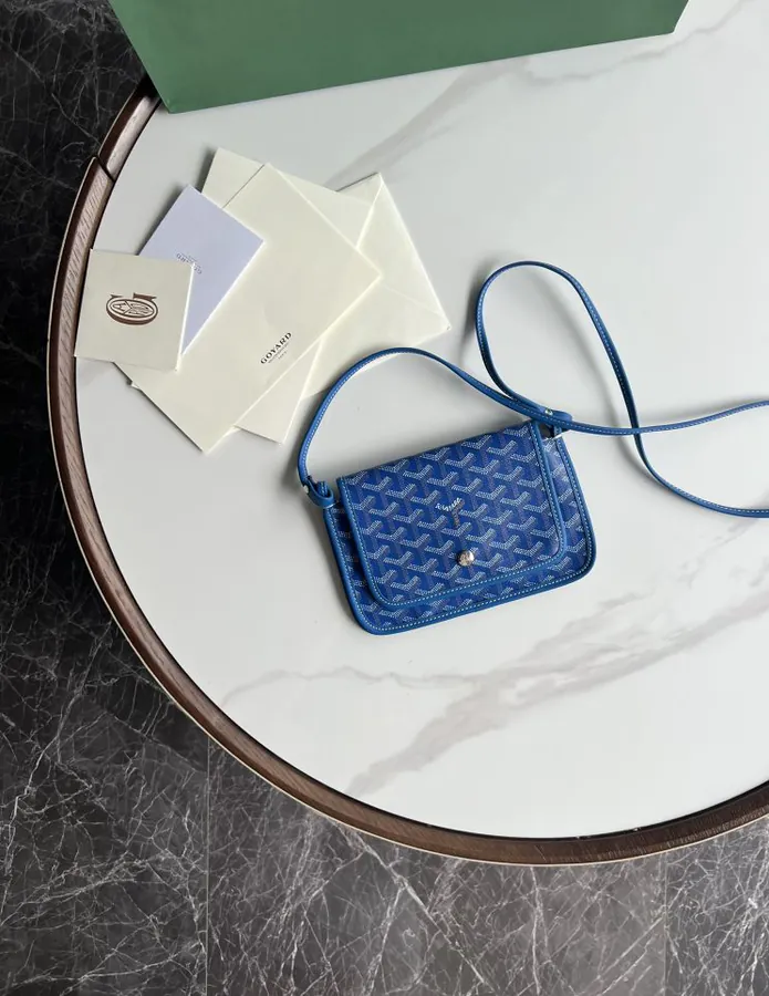 Goyard Envelope Bag Premium Italian Calfskin, Adjustable Strap, Versatile Design