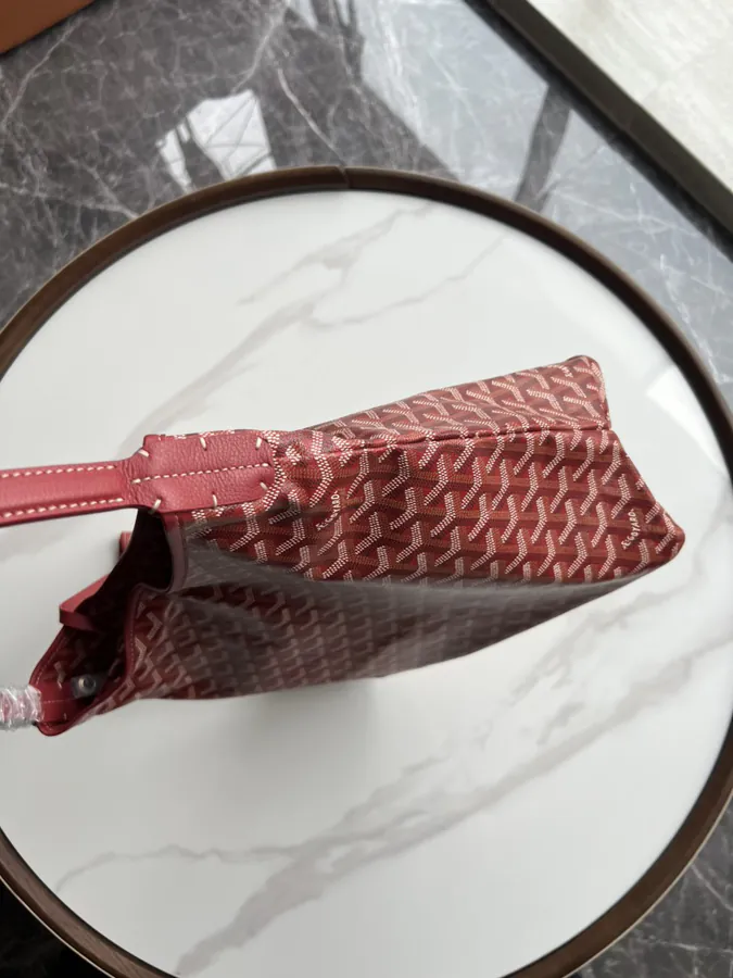 Goyard Hobo Shopping Bag Semi Handmade, Grained Calfskin