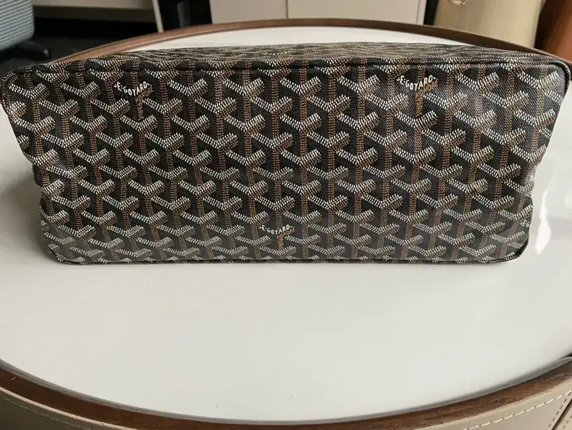 Goyard Hobo Shopping Bag with Artois Pattern and Linen Lining