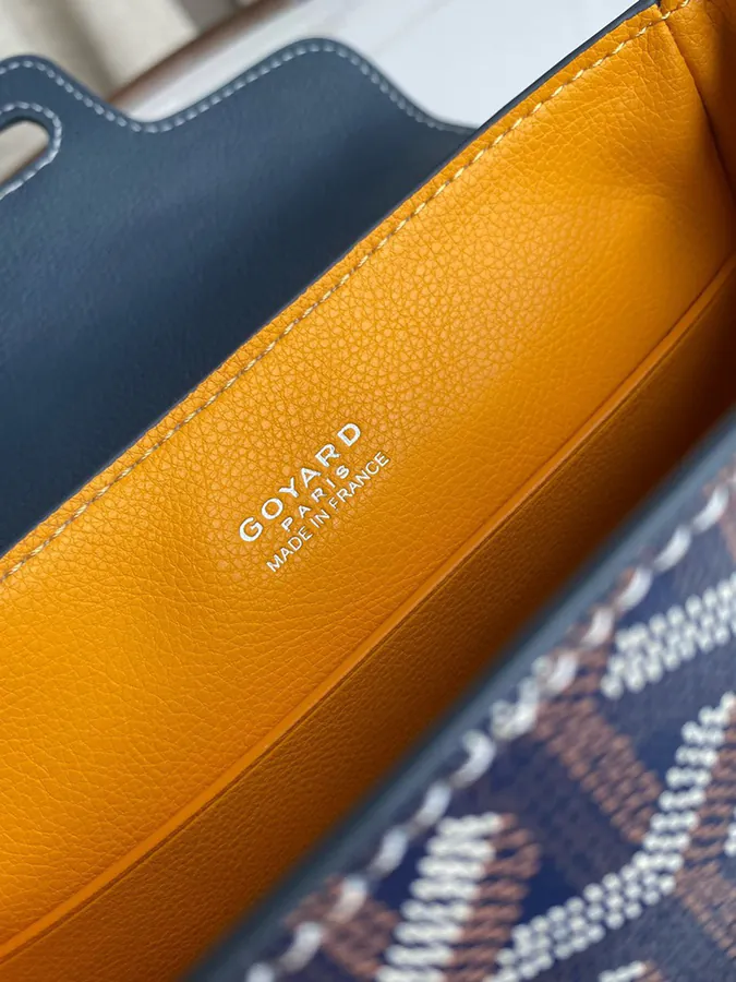 Goyard Saigon Small Bag with Wooden Handle