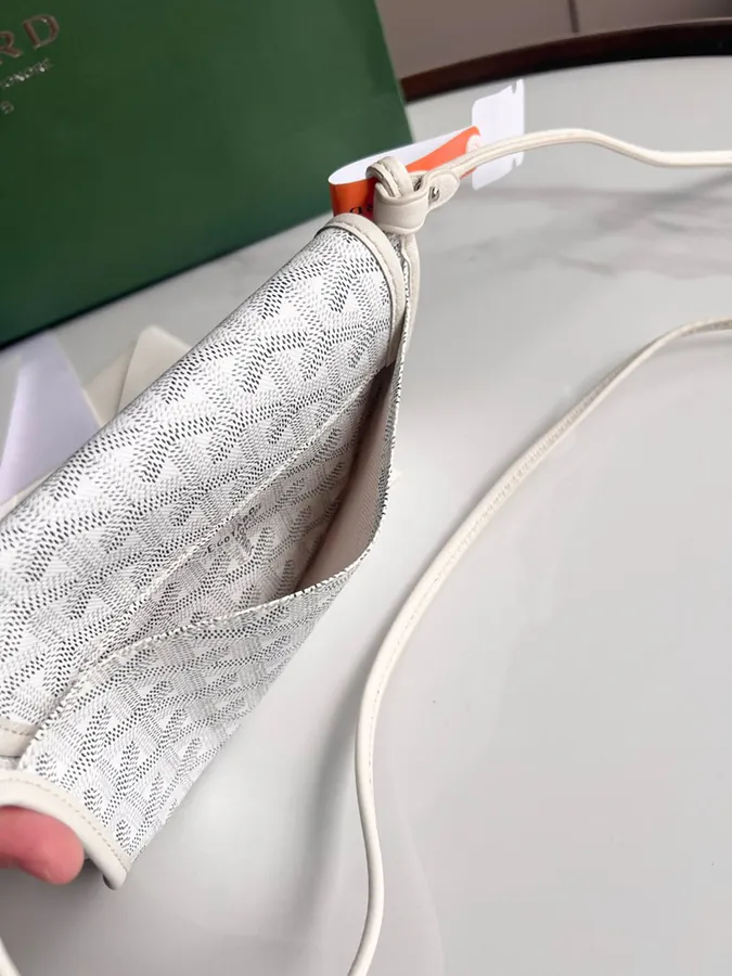 Goyard Envelope Bag Premium Italian Calfskin, Adjustable Strap, Versatile Design