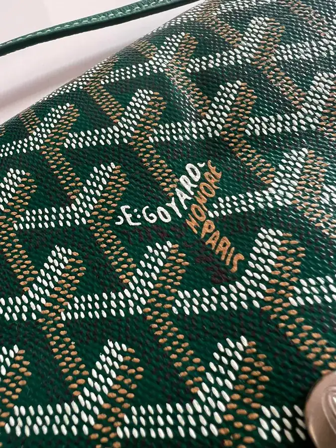 Goyard Envelope Bag Premium Italian Calfskin, Adjustable Strap, Versatile Design