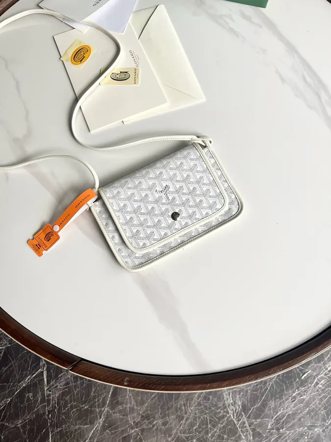 Goyard Envelope Bag Premium Italian Calfskin, Adjustable Strap, Versatile Design