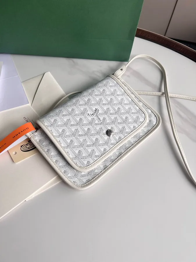 Goyard Envelope Bag Premium Italian Calfskin, Adjustable Strap, Versatile Design