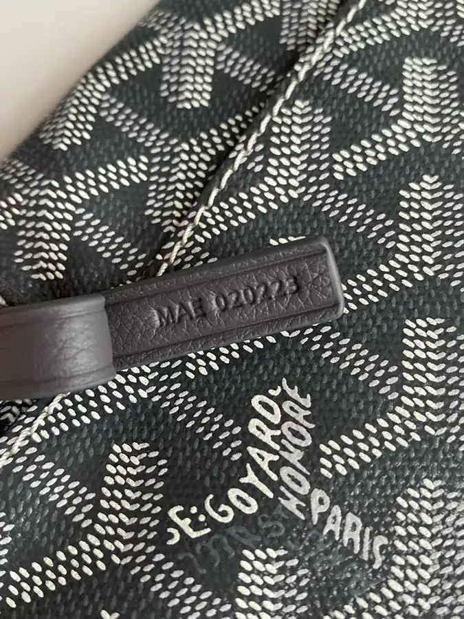 Goyard Hobo Shopping Bag with Artois Pattern and Linen Lining