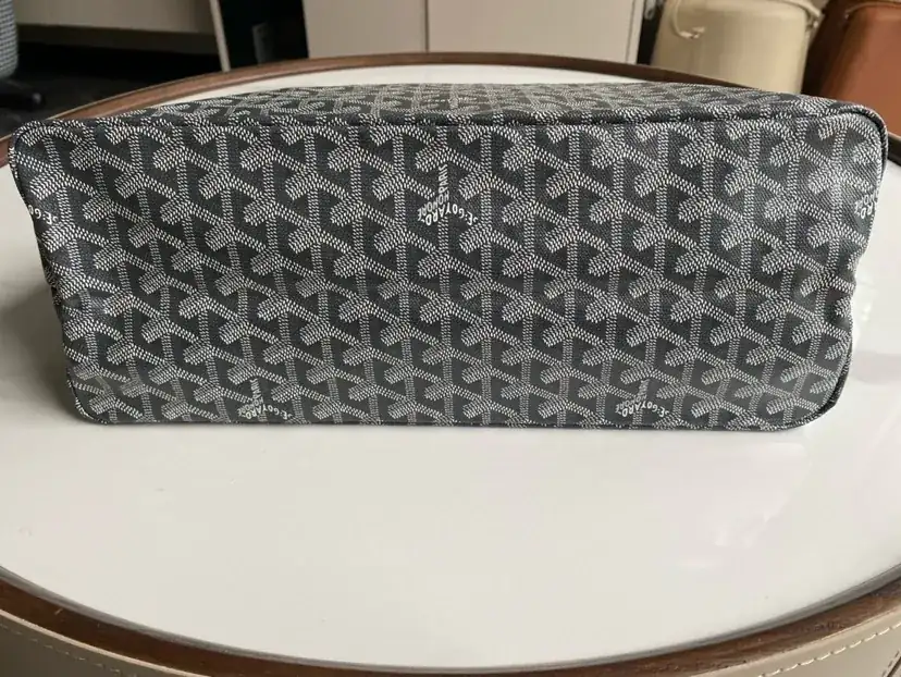 Goyard Hobo Shopping Bag with Artois Pattern and Linen Lining
