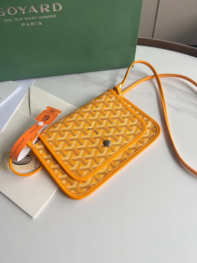Goyard Envelope Bag Premium Italian Calfskin, Adjustable Strap