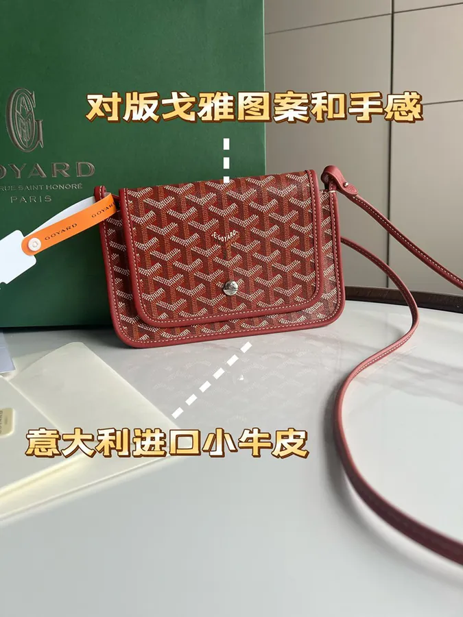 Goyard Envelope Bag Premium Italian Calfskin, Classic Design