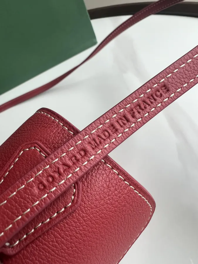 Goyard Saigon Mini Bag with Wooden Handle