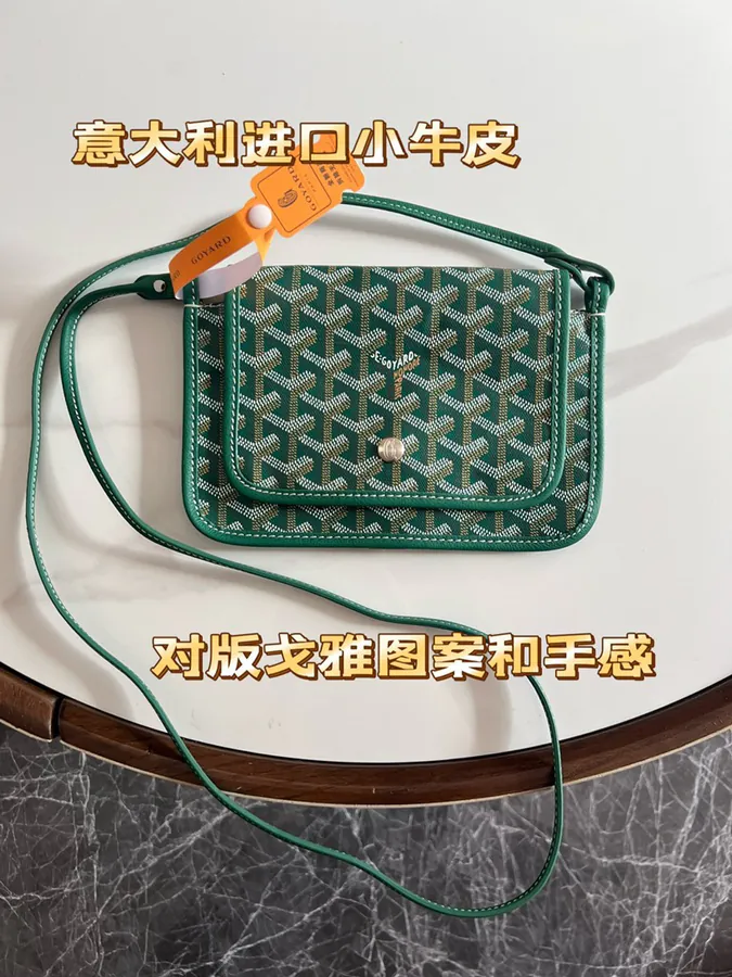 Goyard Envelope Bag Premium Italian Calfskin, Lightweight and Practical