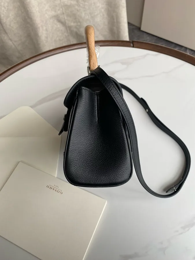 Goyard Saigon Small Bag with Handcrafted Wooden Handle