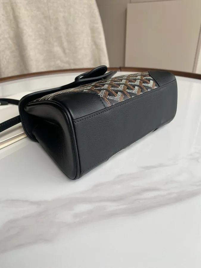 Goyard Saigon Small Bag with Handcrafted Wooden Handle