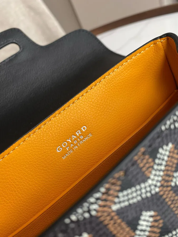 Goyard Saigon Small Bag with Handcrafted Wooden Handle