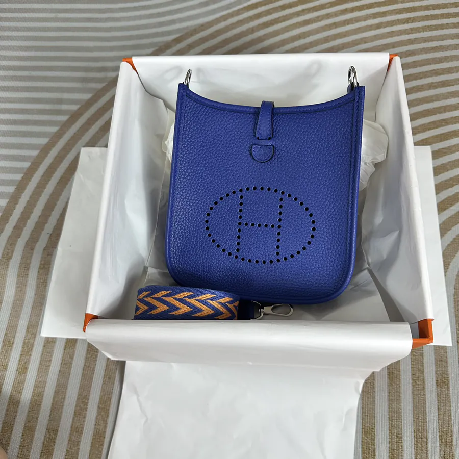 Evelyne Mini Crossbody Bag Semi Handmade Imported TC Leather