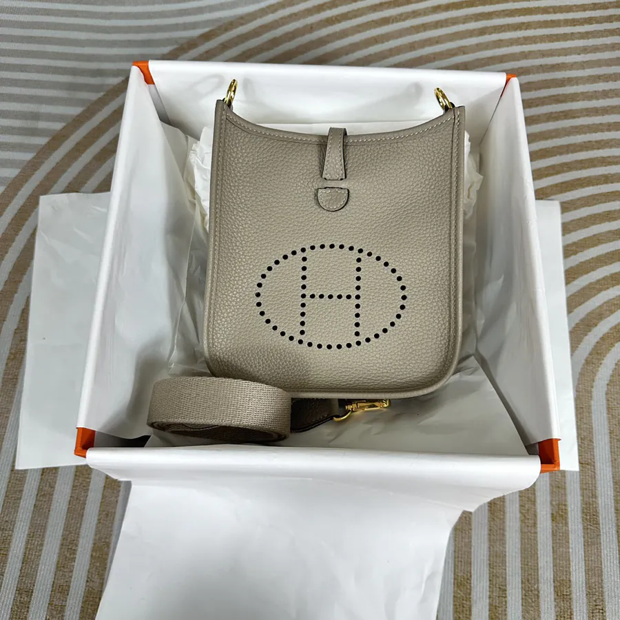 Evelyne Mini Crossbody Bag Semi Handmade Imported TC Leather