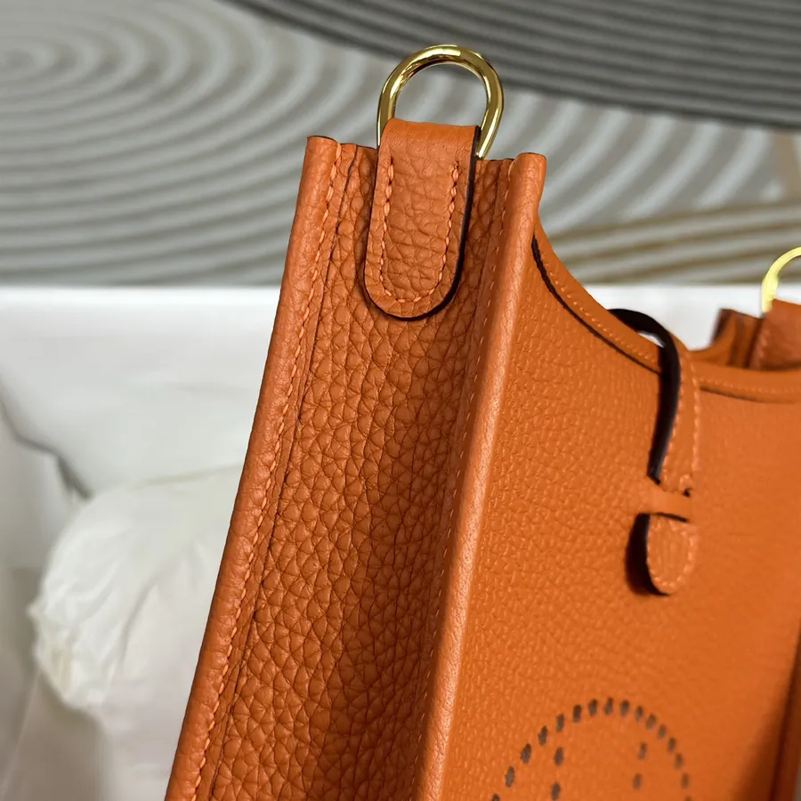 Evelyne Mini Crossbody Bag Semi Handmade Imported TC Leather