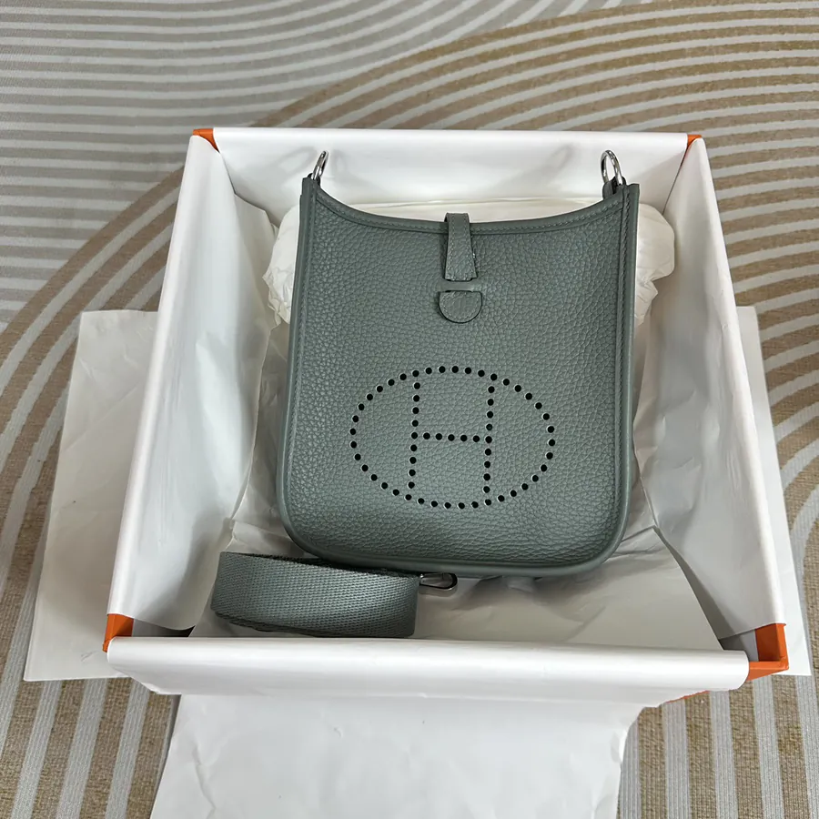 Evelyne Mini Crossbody Bag Semi Handmade Imported TC Leather