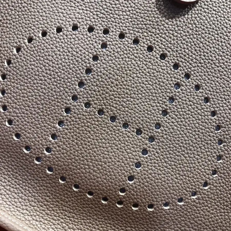 Evelyne Bucket Bag in Grained Calfskin
