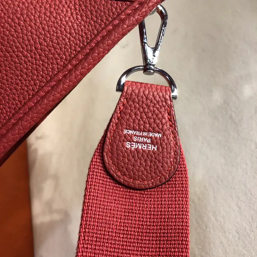 Evelyne Bucket Bag with Silver Clasp 32cm