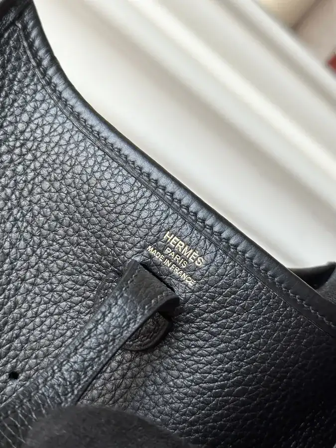 Evelyne Mini Handmade Black with Gold Buckle