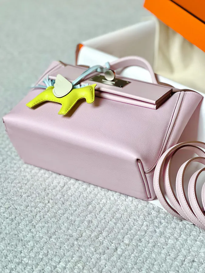 Mini 2424 New Color 09 Dreamy Purple Calfskin Wallet