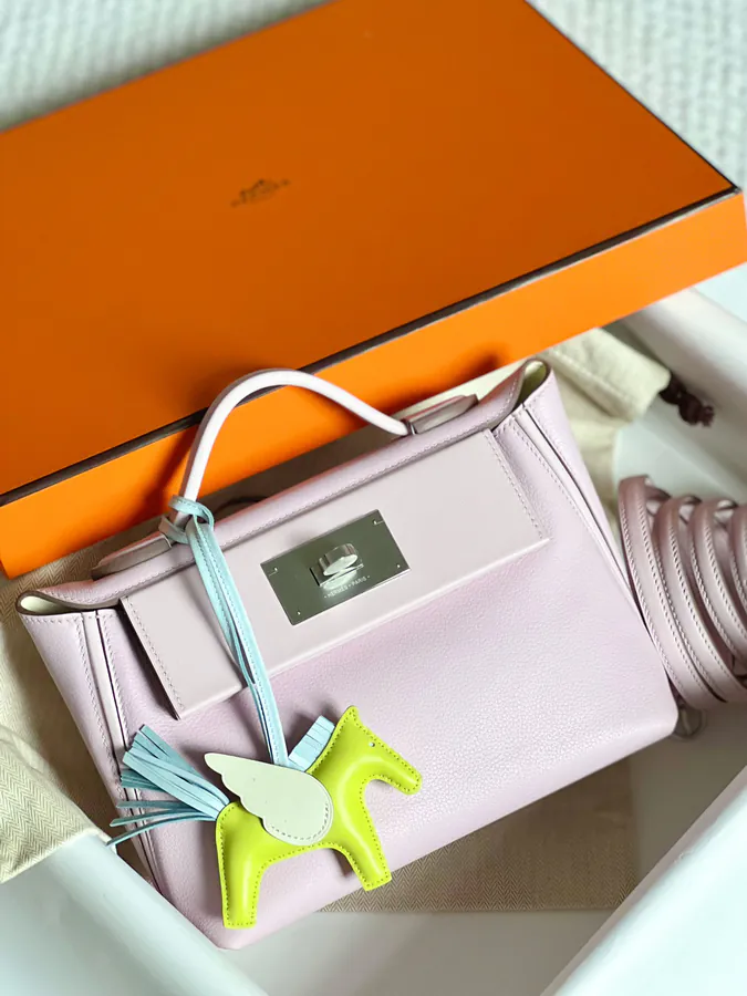 Mini 2424 New Color 09 Dreamy Purple Calfskin Wallet