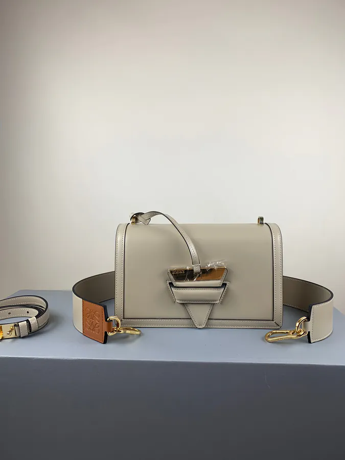 Premium Quality Original Leather Loe Triangle Bag